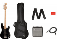 Fender Squier Affinity Series Precision Bass PJ Pack MN Black Fender Squier Affinity Series Precision Bass PJ Pack MN Black